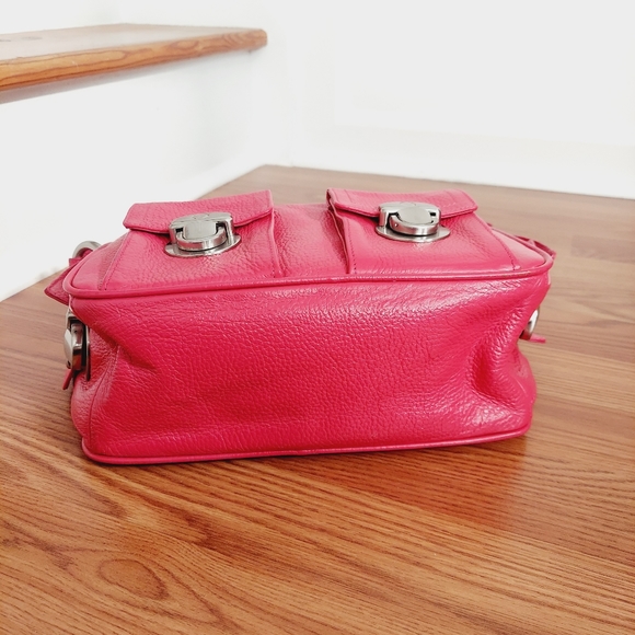 Pancaldi1888 Pink Leather Handbag Hobo Bag - Picture 4 of 11